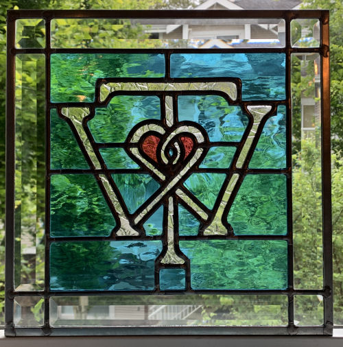 Custom Stained Glass Window by Infinity Glassworks